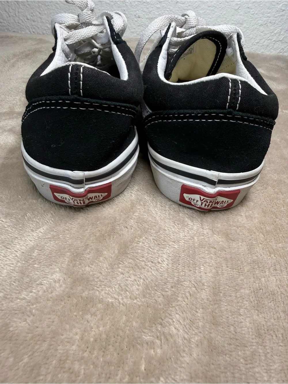 Vans Kids Black & White Old Skool Sneakers